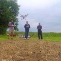 Phantom 3, Phantom 4 and Solo Fly Together