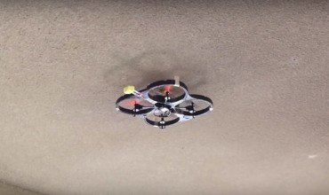 Parking Drones On The Ceiling For The Perfect Shot