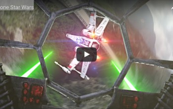 Star Wars Inspired Film Shot With Modified Drones