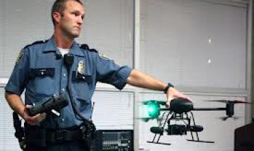 Cop with Drone