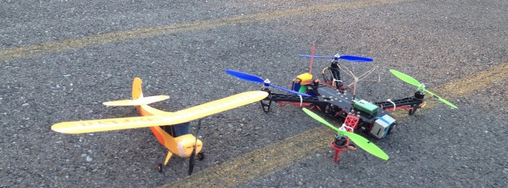 RC Plane and Quadcopter