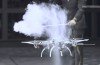 Drone in Wind Tunnel