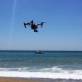 Drone Over Ocean